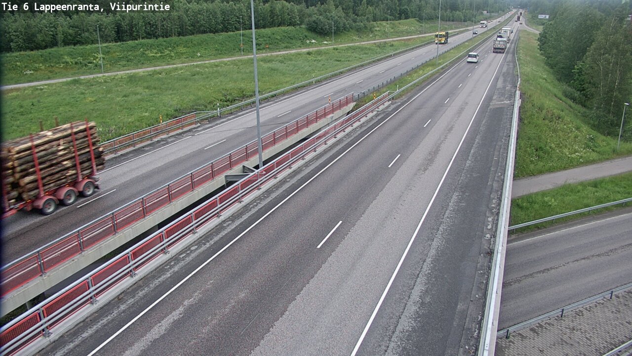 Kelikamerat Kuva Tie 6 Lappeenranta, Viipurintie, Lappeenranta, Etelä-Karjala