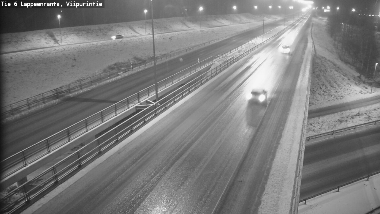 Weather Camera Image Väg 6 Villmanstrand, Viipurintie, Lappeenranta, Etelä-Karjala