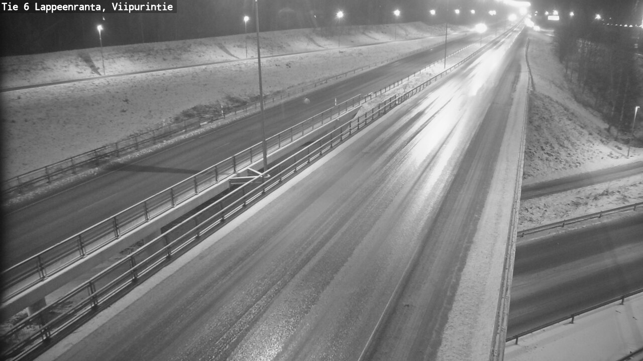 Weather Camera Image Väg 6 Villmanstrand, Viipurintie, Lappeenranta, Etelä-Karjala