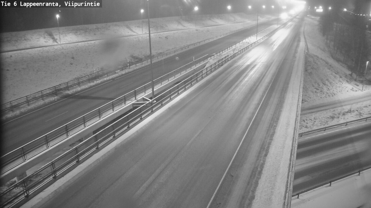 Weather Camera Image Väg 6 Villmanstrand, Viipurintie, Lappeenranta, Etelä-Karjala