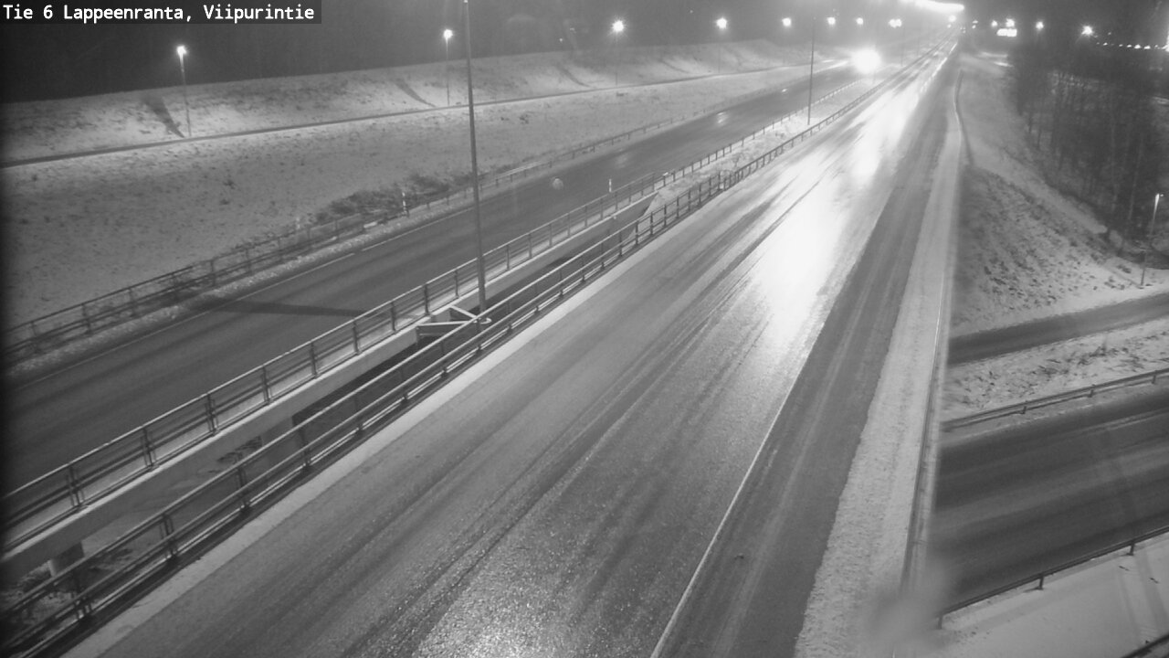 Weather Camera Image Väg 6 Villmanstrand, Viipurintie, Lappeenranta, Etelä-Karjala