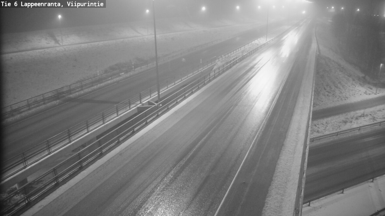 Weather Camera Image Väg 6 Villmanstrand, Viipurintie, Lappeenranta, Etelä-Karjala