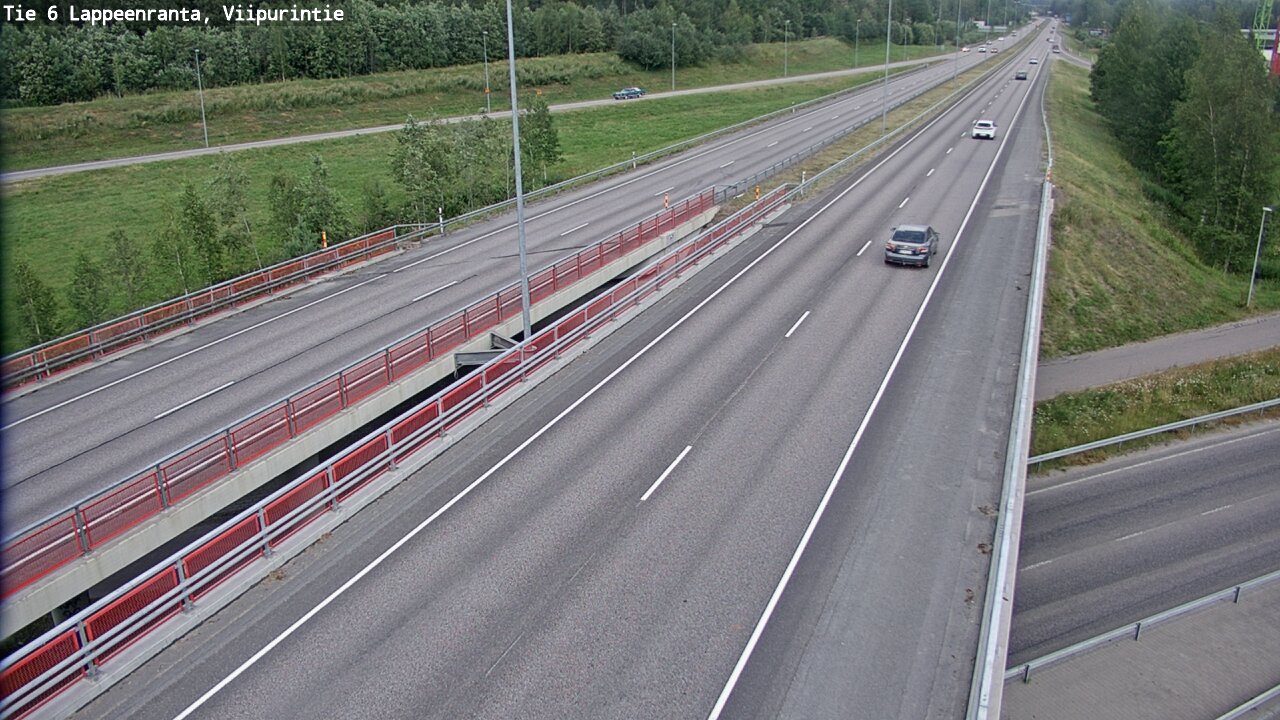Weather Camera Image Road 6 Lappeenranta, Viipurintie, Lappeenranta, Etelä-Karjala