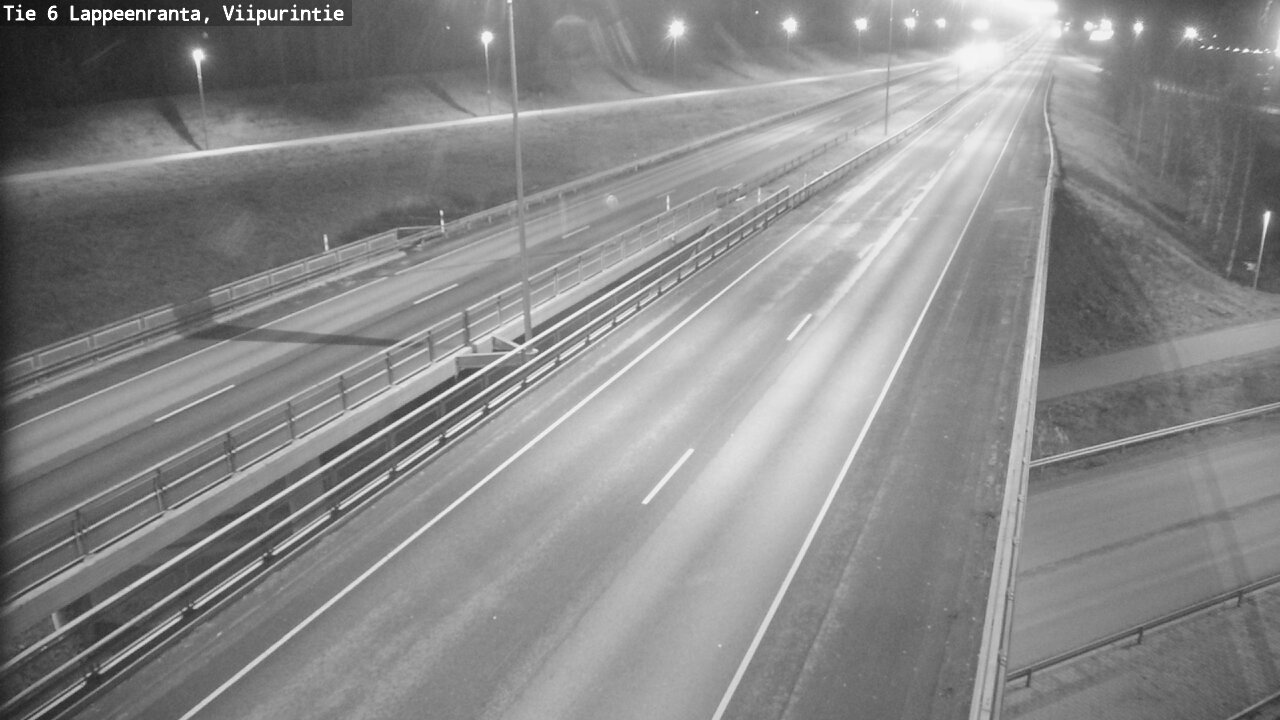 Weather Camera Image Väg 6 Villmanstrand, Viipurintie, Lappeenranta, Etelä-Karjala