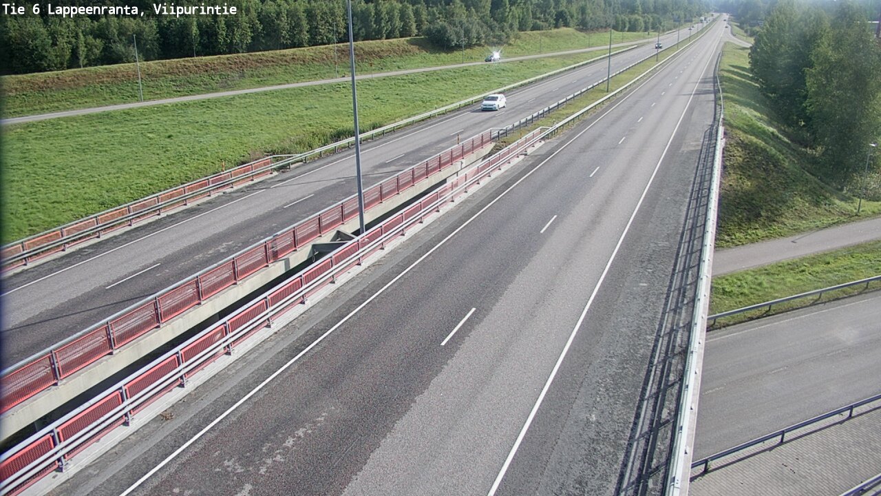 Weather Camera Image Road 6 Lappeenranta, Viipurintie, Lappeenranta, Etelä-Karjala