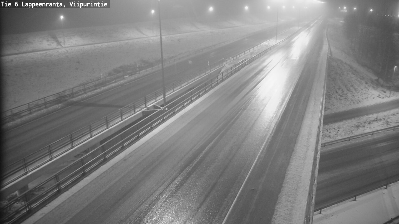 Weather Camera Image Väg 6 Villmanstrand, Viipurintie, Lappeenranta, Etelä-Karjala