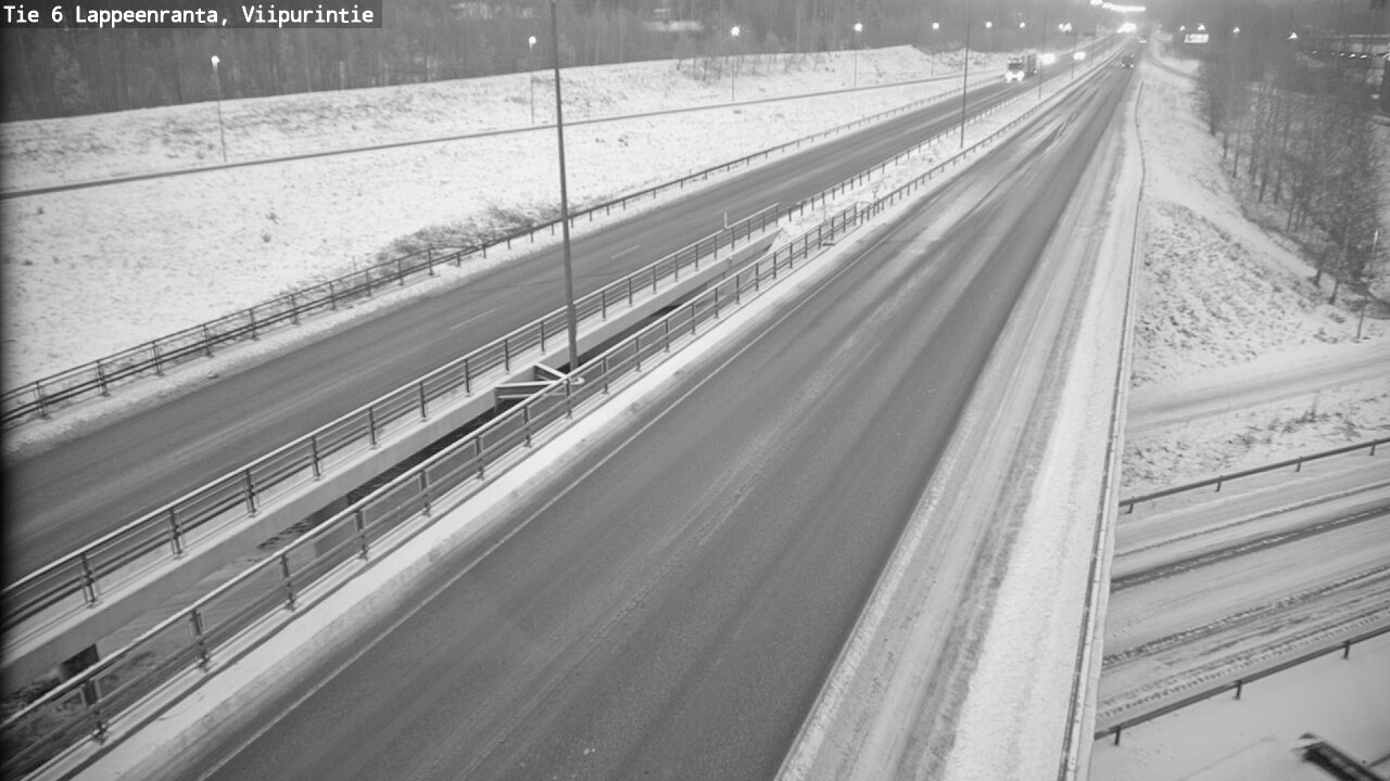 Weather Camera Image Väg 6 Villmanstrand, Viipurintie, Lappeenranta, Etelä-Karjala