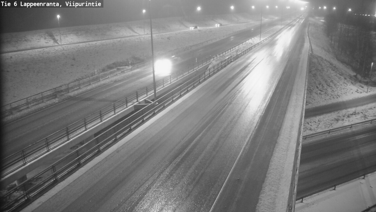 Weather Camera Image Väg 6 Villmanstrand, Viipurintie, Lappeenranta, Etelä-Karjala