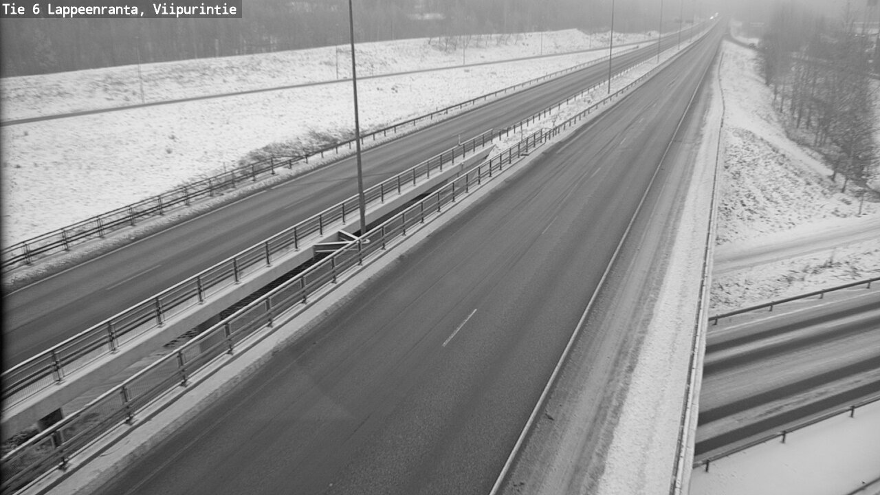 Weather Camera Image Väg 6 Villmanstrand, Viipurintie, Lappeenranta, Etelä-Karjala