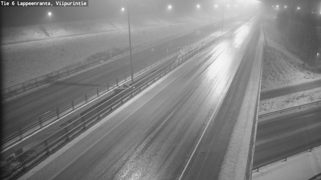 Weather Camera Image Väg 6 Villmanstrand, Viipurintie, Lappeenranta, Etelä-Karjala
