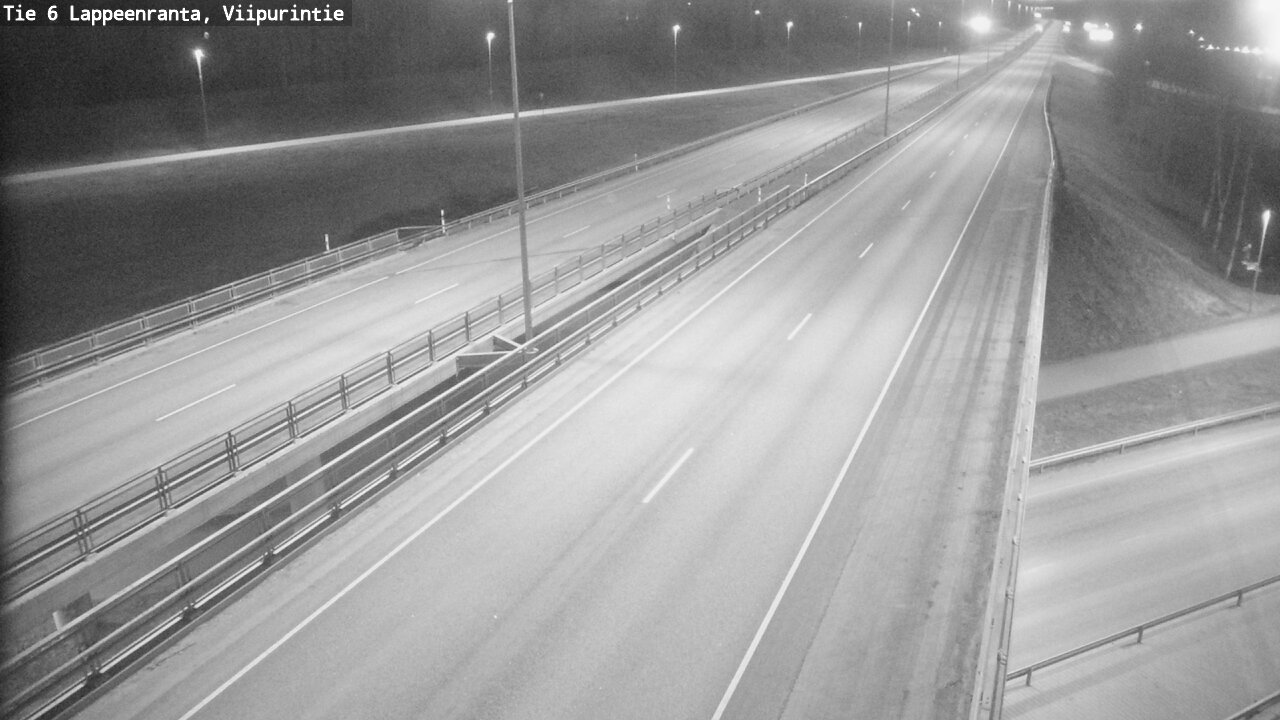 Weather Camera Image Road 6 Lappeenranta, Viipurintie, Lappeenranta, Etelä-Karjala