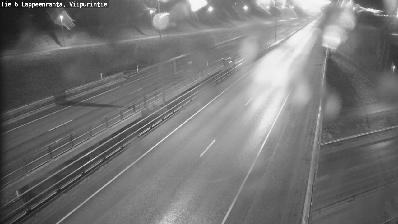 Weather Camera Image Road 6 Lappeenranta, Viipurintie, Lappeenranta, Etelä-Karjala