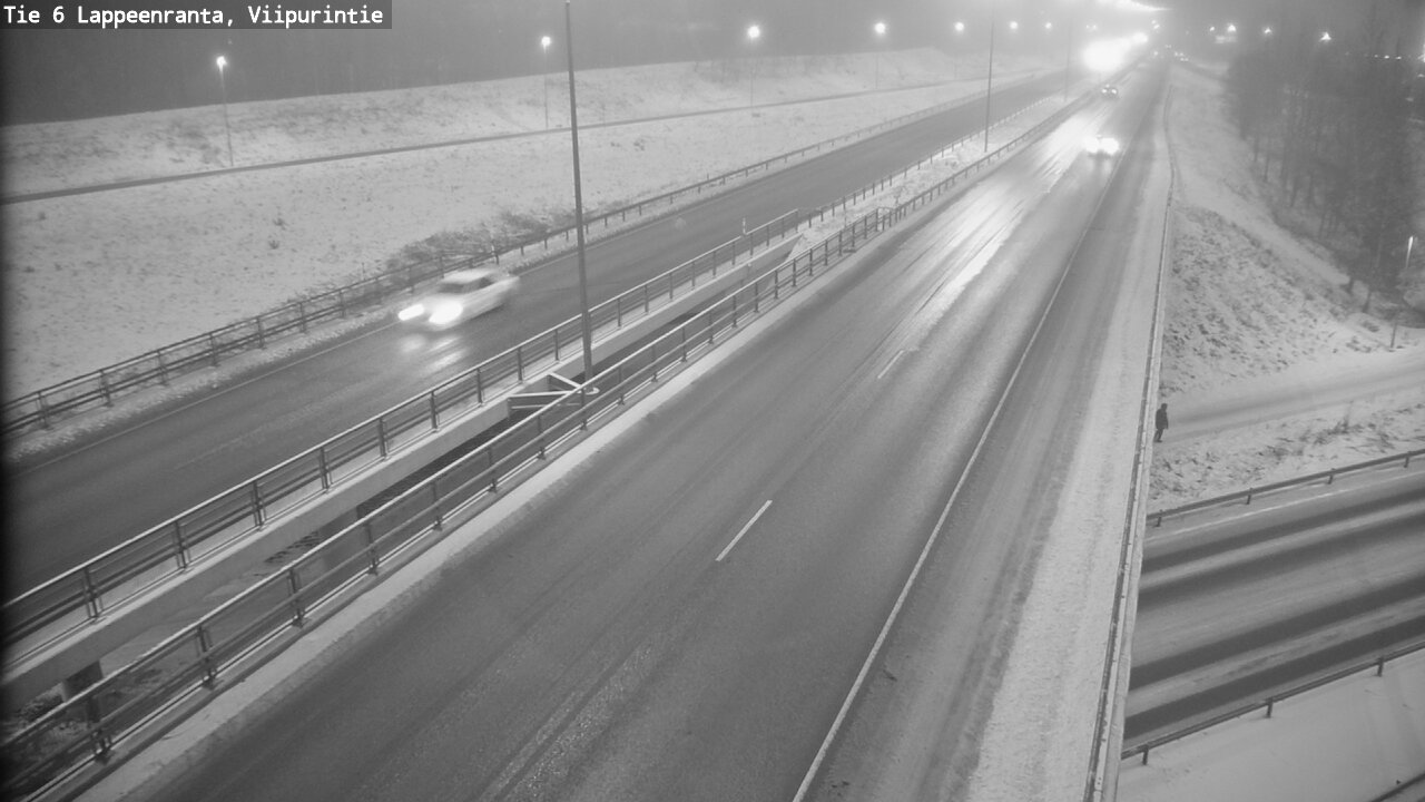 Weather Camera Image Väg 6 Villmanstrand, Viipurintie, Lappeenranta, Etelä-Karjala