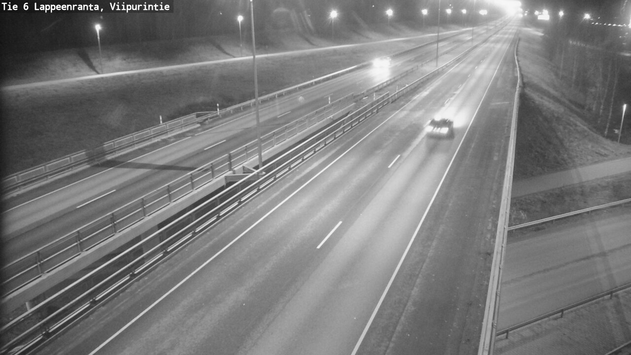 Weather Camera Image Väg 6 Villmanstrand, Viipurintie, Lappeenranta, Etelä-Karjala
