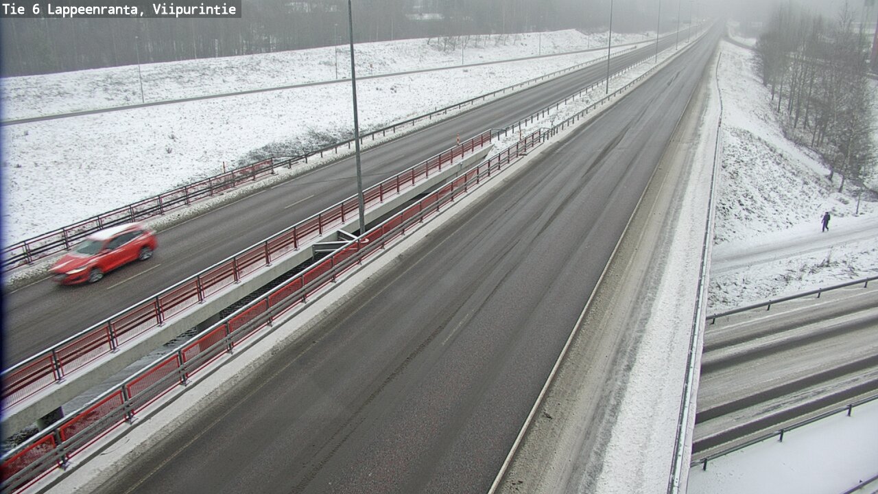 Weather Camera Image Väg 6 Villmanstrand, Viipurintie, Lappeenranta, Etelä-Karjala