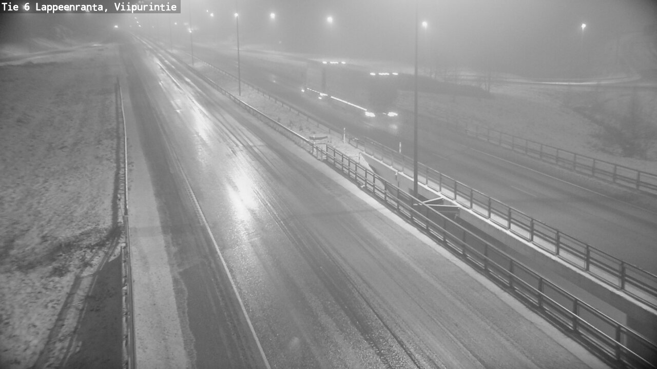 Weather Camera Image Väg 6 Villmanstrand, Viipurintie, Lappeenranta, Etelä-Karjala