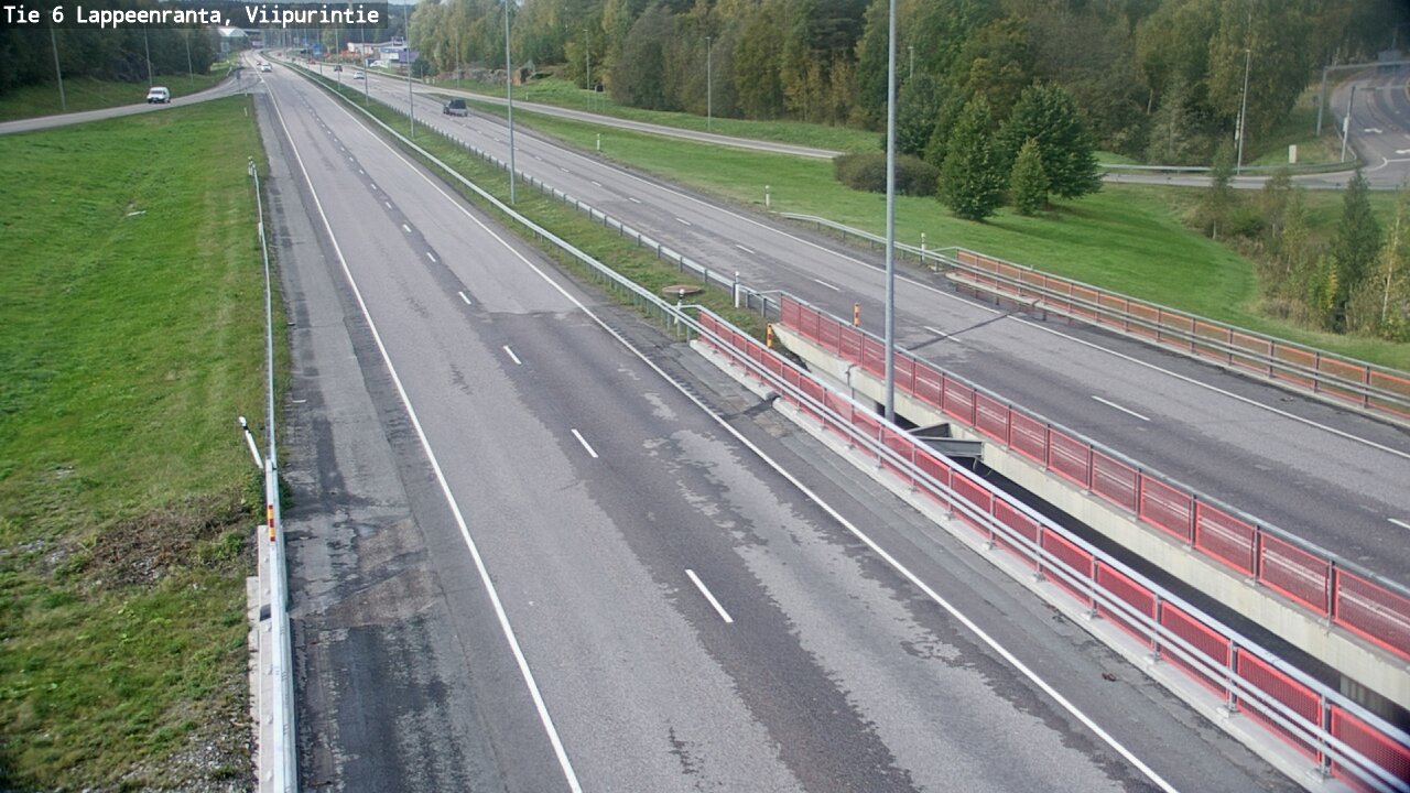 Weather Camera Image Road 6 Lappeenranta, Viipurintie, Lappeenranta, Etelä-Karjala