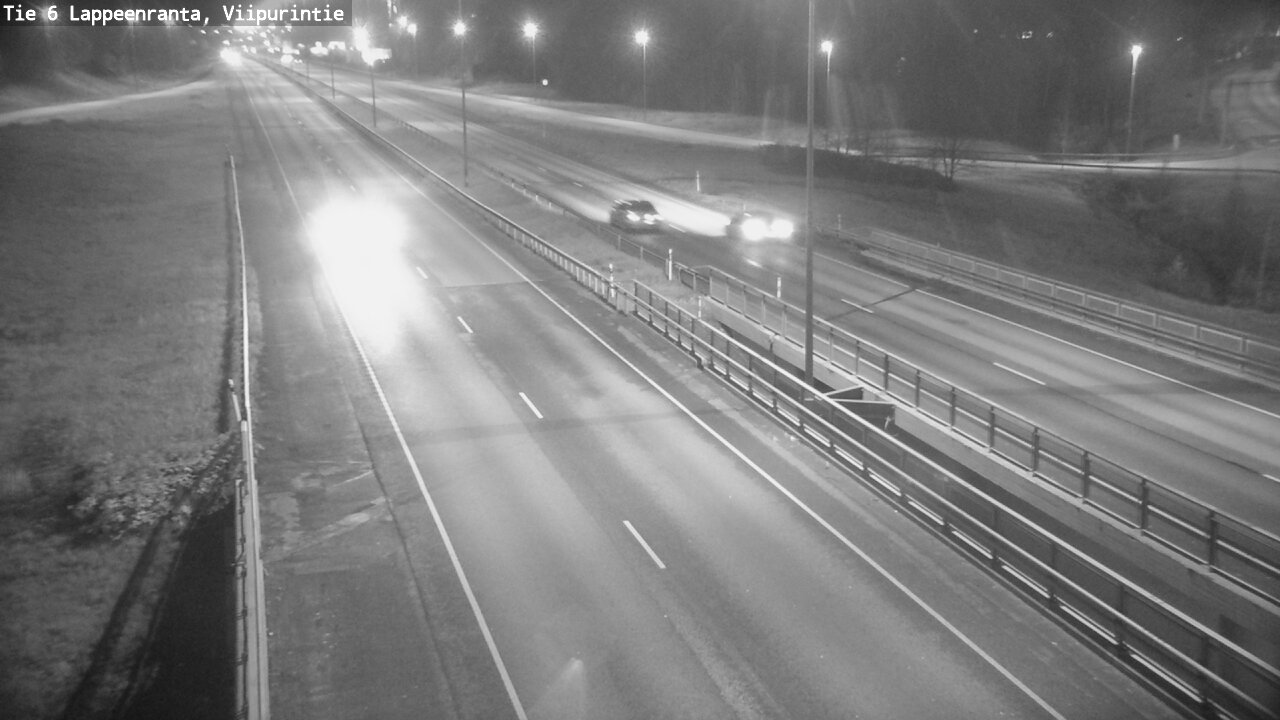 Weather Camera Image Väg 6 Villmanstrand, Viipurintie, Lappeenranta, Etelä-Karjala