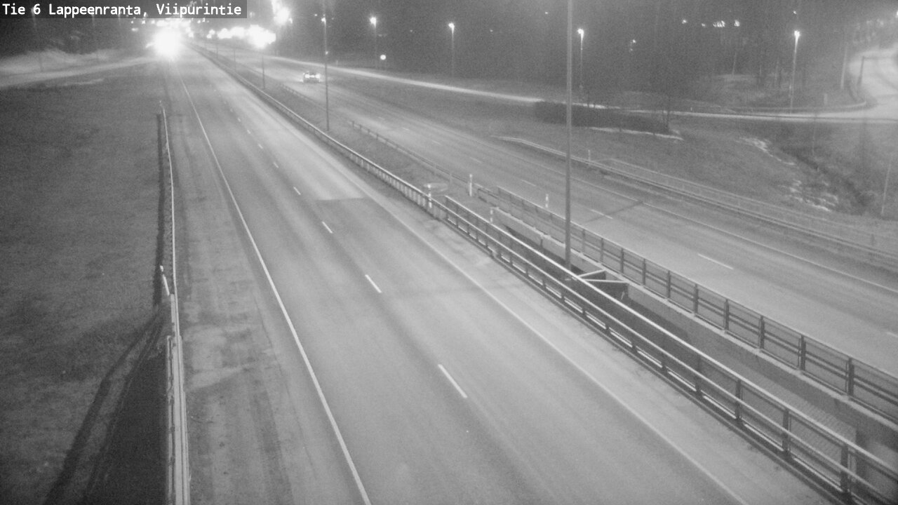 Weather Camera Image Road 6 Lappeenranta, Viipurintie, Lappeenranta, Etelä-Karjala
