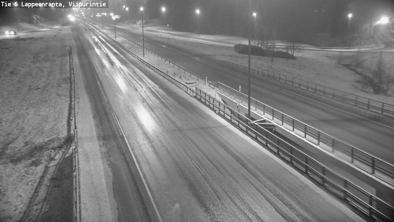 Weather Camera Image Väg 6 Villmanstrand, Viipurintie, Lappeenranta, Etelä-Karjala