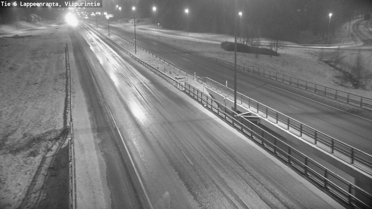 Weather Camera Image Väg 6 Villmanstrand, Viipurintie, Lappeenranta, Etelä-Karjala