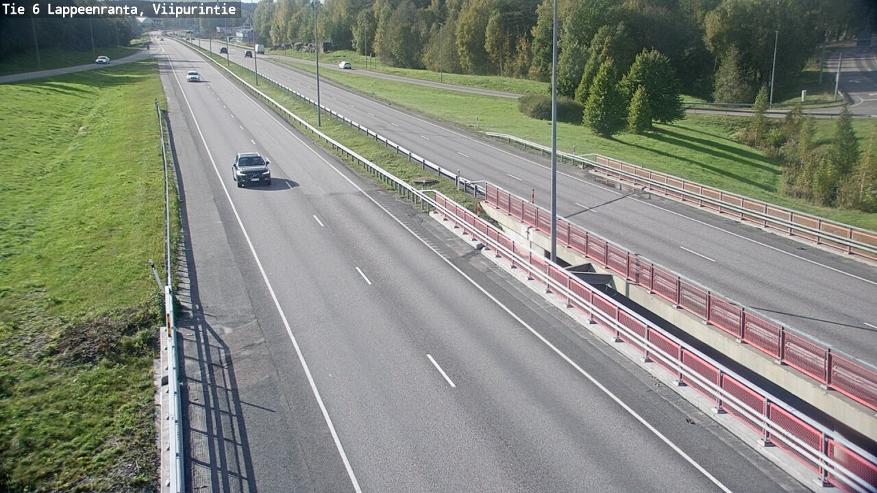 Weather Camera Image Road 6 Lappeenranta, Viipurintie, Lappeenranta, Etelä-Karjala