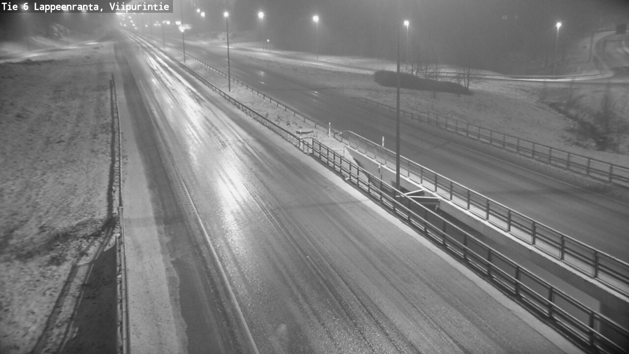 Weather Camera Image Väg 6 Villmanstrand, Viipurintie, Lappeenranta, Etelä-Karjala