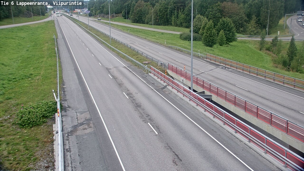 Weather Camera Image Road 6 Lappeenranta, Viipurintie, Lappeenranta, Etelä-Karjala