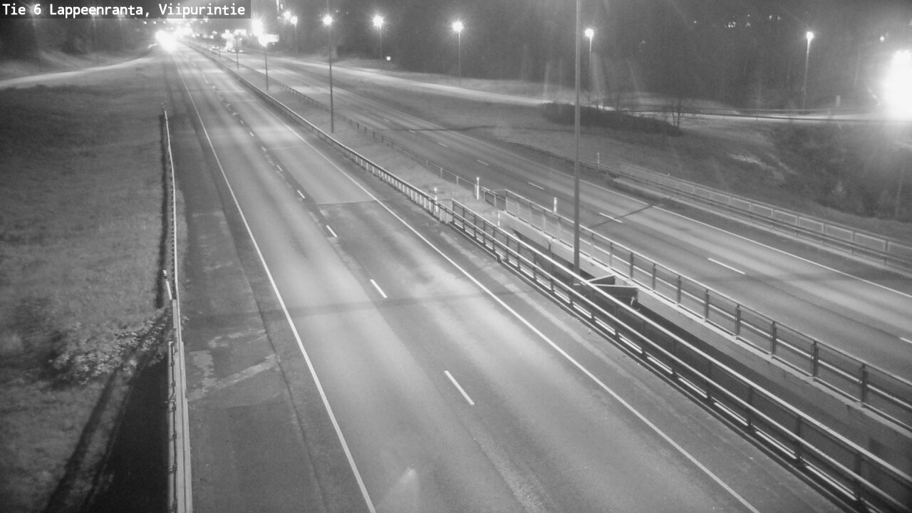 Weather Camera Image Väg 6 Villmanstrand, Viipurintie, Lappeenranta, Etelä-Karjala