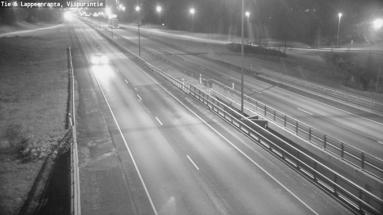 Weather Camera Image Väg 6 Villmanstrand, Viipurintie, Lappeenranta, Etelä-Karjala