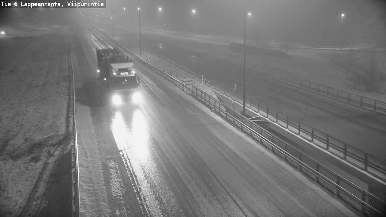 Weather Camera Image Väg 6 Villmanstrand, Viipurintie, Lappeenranta, Etelä-Karjala