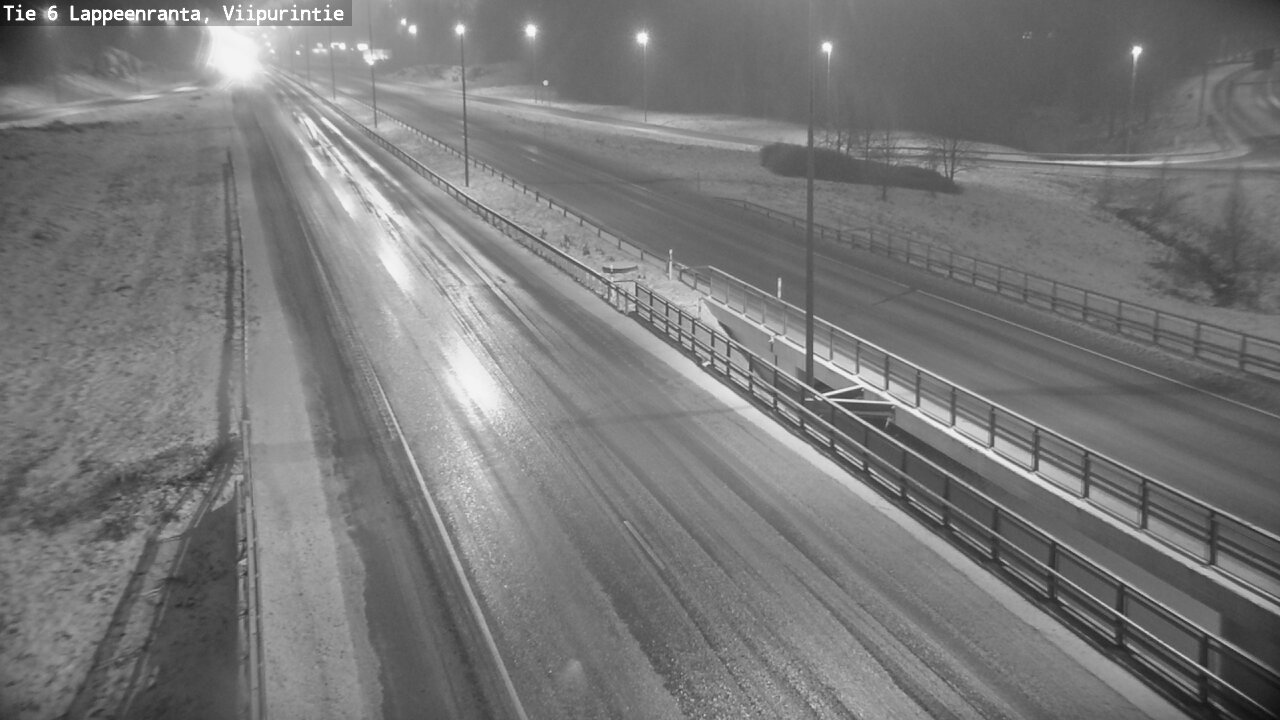 Weather Camera Image Väg 6 Villmanstrand, Viipurintie, Lappeenranta, Etelä-Karjala