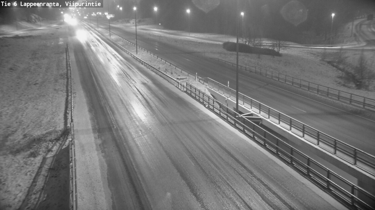 Weather Camera Image Väg 6 Villmanstrand, Viipurintie, Lappeenranta, Etelä-Karjala
