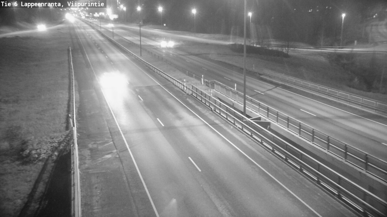 Weather Camera Image Väg 6 Villmanstrand, Viipurintie, Lappeenranta, Etelä-Karjala