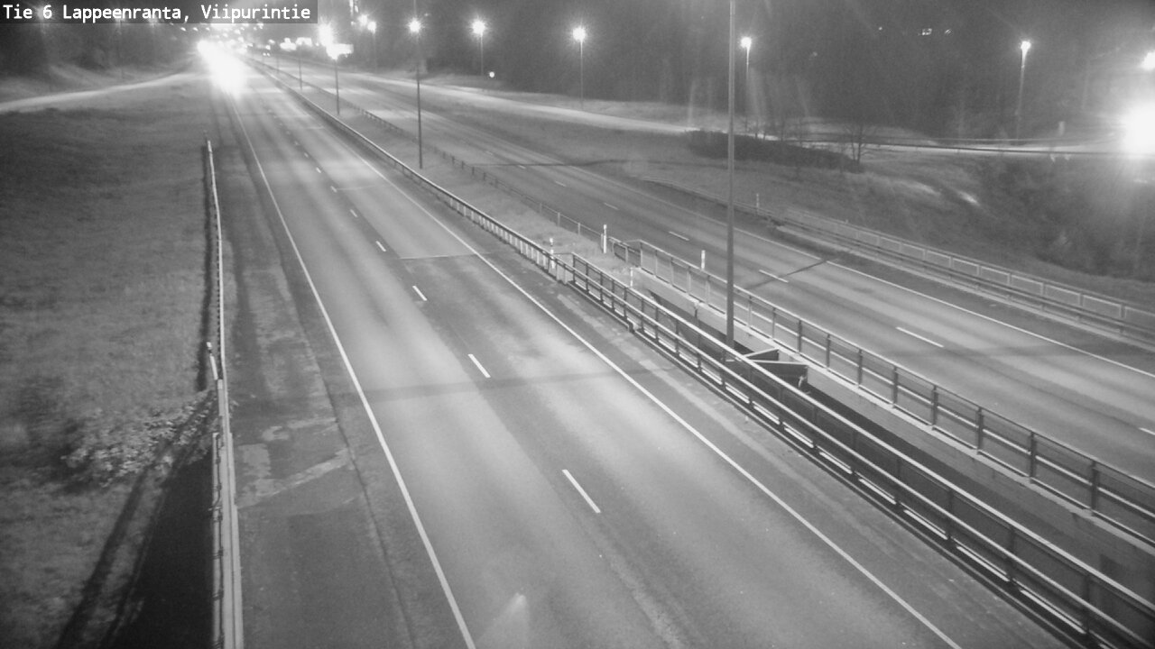 Weather Camera Image Väg 6 Villmanstrand, Viipurintie, Lappeenranta, Etelä-Karjala