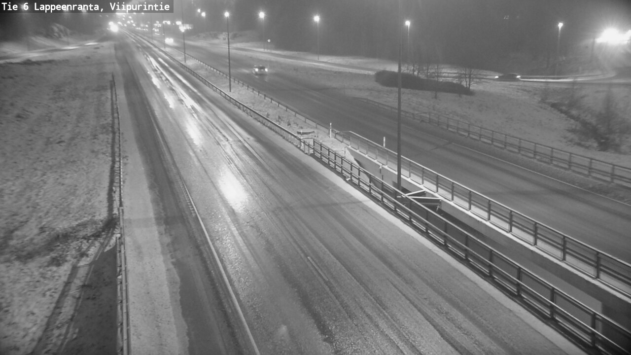 Weather Camera Image Väg 6 Villmanstrand, Viipurintie, Lappeenranta, Etelä-Karjala