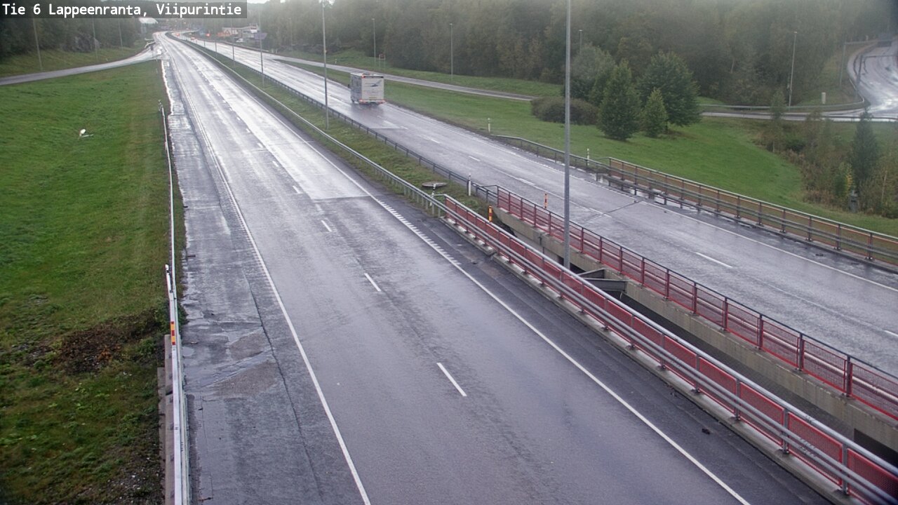 Weather Camera Image Road 6 Lappeenranta, Viipurintie, Lappeenranta, Etelä-Karjala