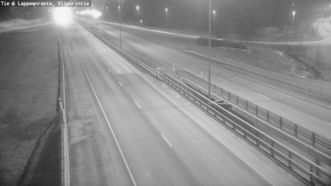 Weather Camera Image Road 6 Lappeenranta, Viipurintie, Lappeenranta, Etelä-Karjala