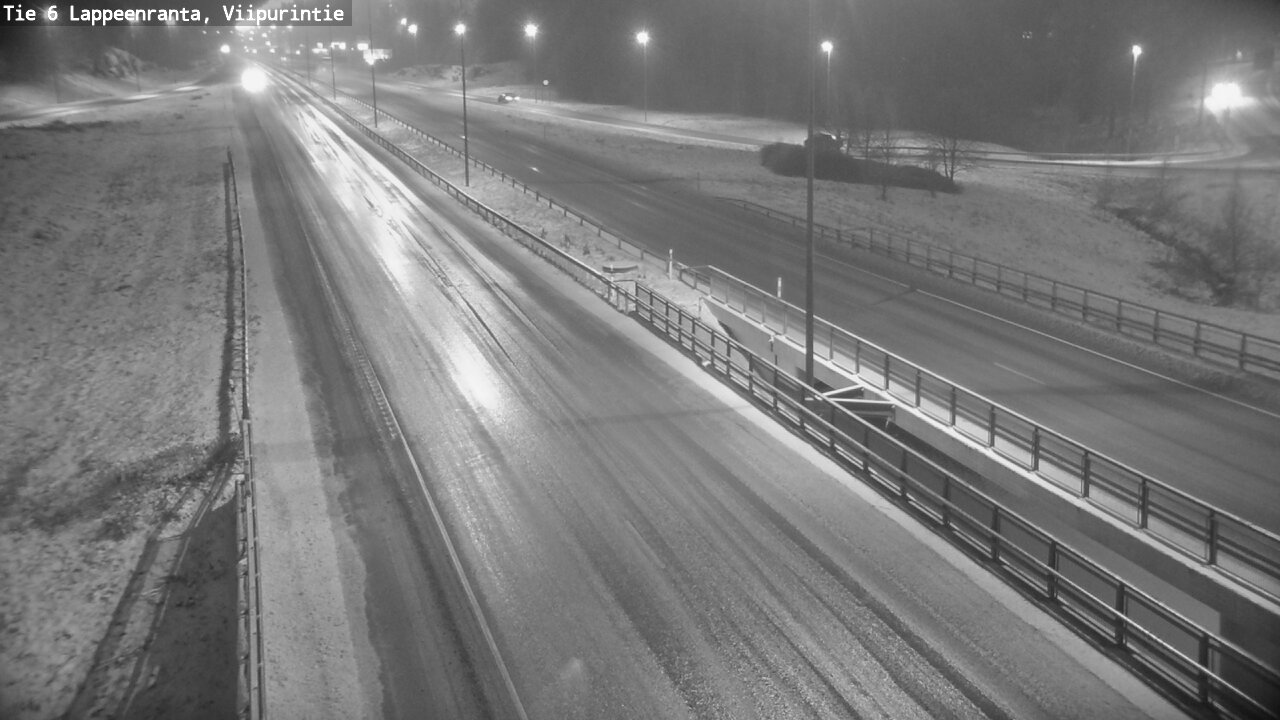Weather Camera Image Väg 6 Villmanstrand, Viipurintie, Lappeenranta, Etelä-Karjala