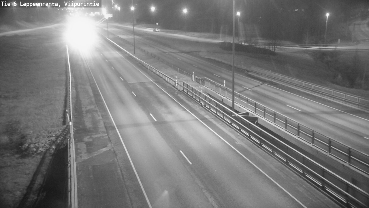 Weather Camera Image Väg 6 Villmanstrand, Viipurintie, Lappeenranta, Etelä-Karjala