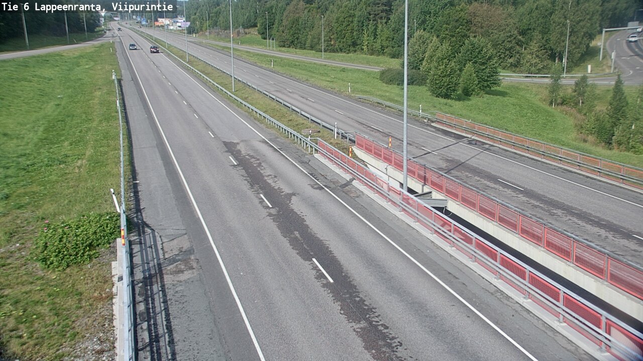 Weather Camera Image Road 6 Lappeenranta, Viipurintie, Lappeenranta, Etelä-Karjala