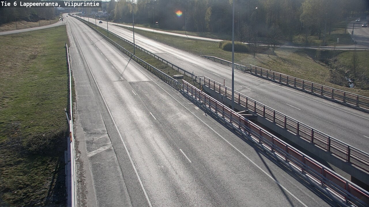 Kelikamerat Kuva Tie 6 Lappeenranta, Viipurintie, Lappeenranta, Etelä-Karjala