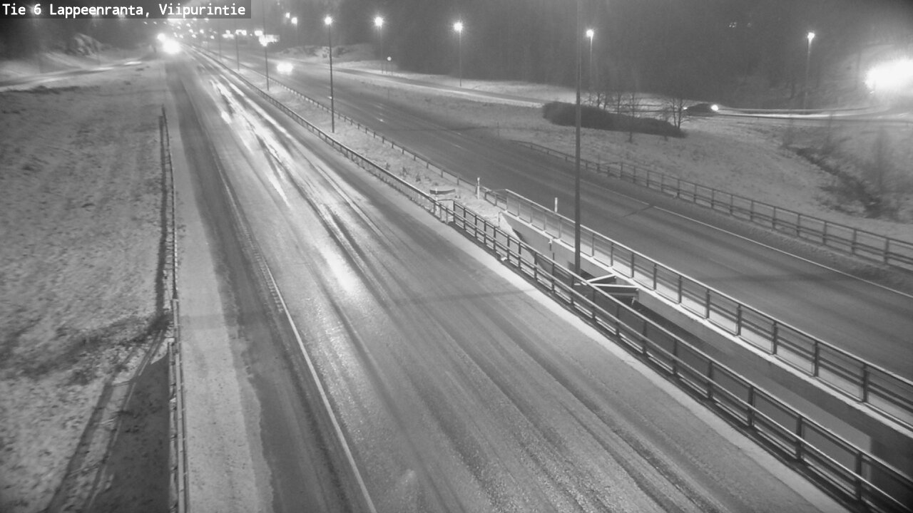 Weather Camera Image Väg 6 Villmanstrand, Viipurintie, Lappeenranta, Etelä-Karjala