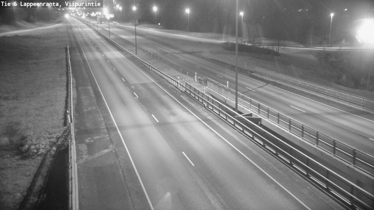 Weather Camera Image Väg 6 Villmanstrand, Viipurintie, Lappeenranta, Etelä-Karjala