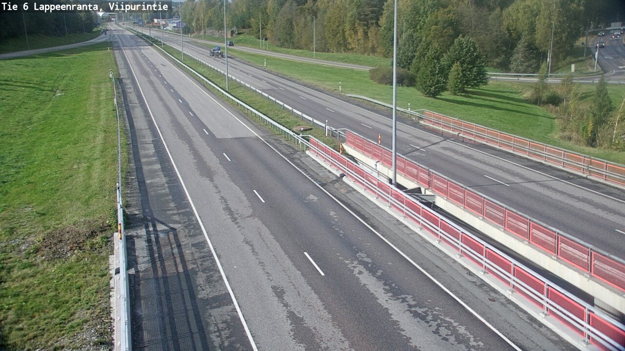 Weather Camera Image Road 6 Lappeenranta, Viipurintie, Lappeenranta, Etelä-Karjala
