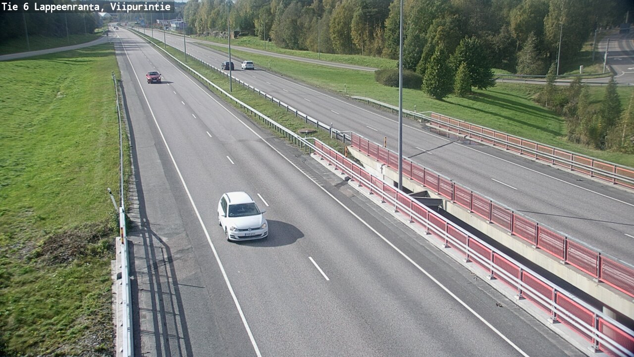 Weather Camera Image Road 6 Lappeenranta, Viipurintie, Lappeenranta, Etelä-Karjala