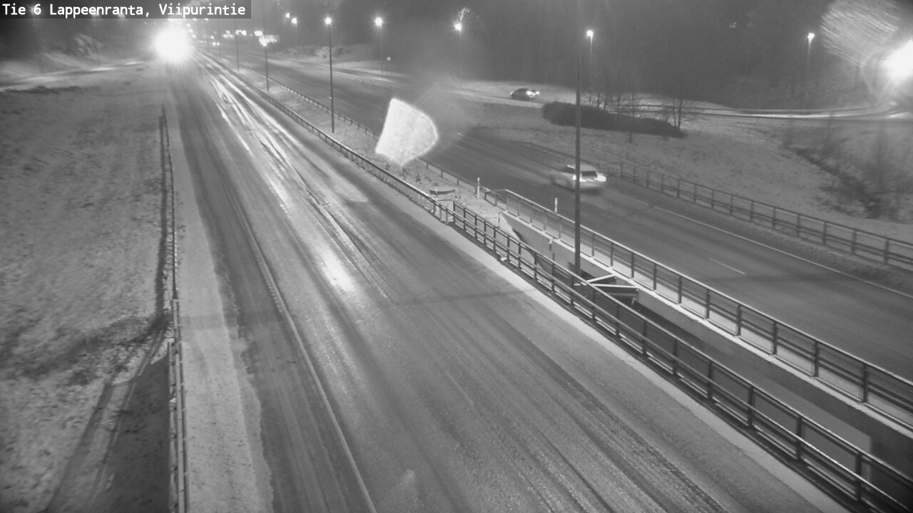 Weather Camera Image Väg 6 Villmanstrand, Viipurintie, Lappeenranta, Etelä-Karjala