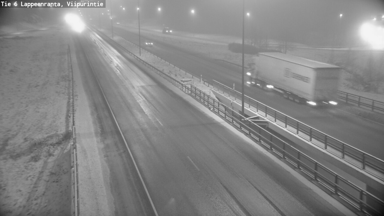 Weather Camera Image Väg 6 Villmanstrand, Viipurintie, Lappeenranta, Etelä-Karjala