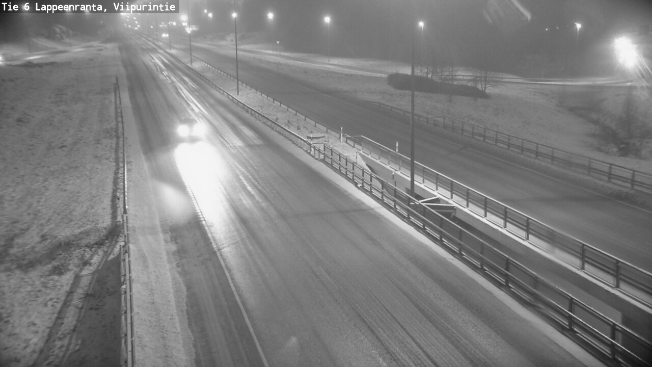 Weather Camera Image Väg 6 Villmanstrand, Viipurintie, Lappeenranta, Etelä-Karjala