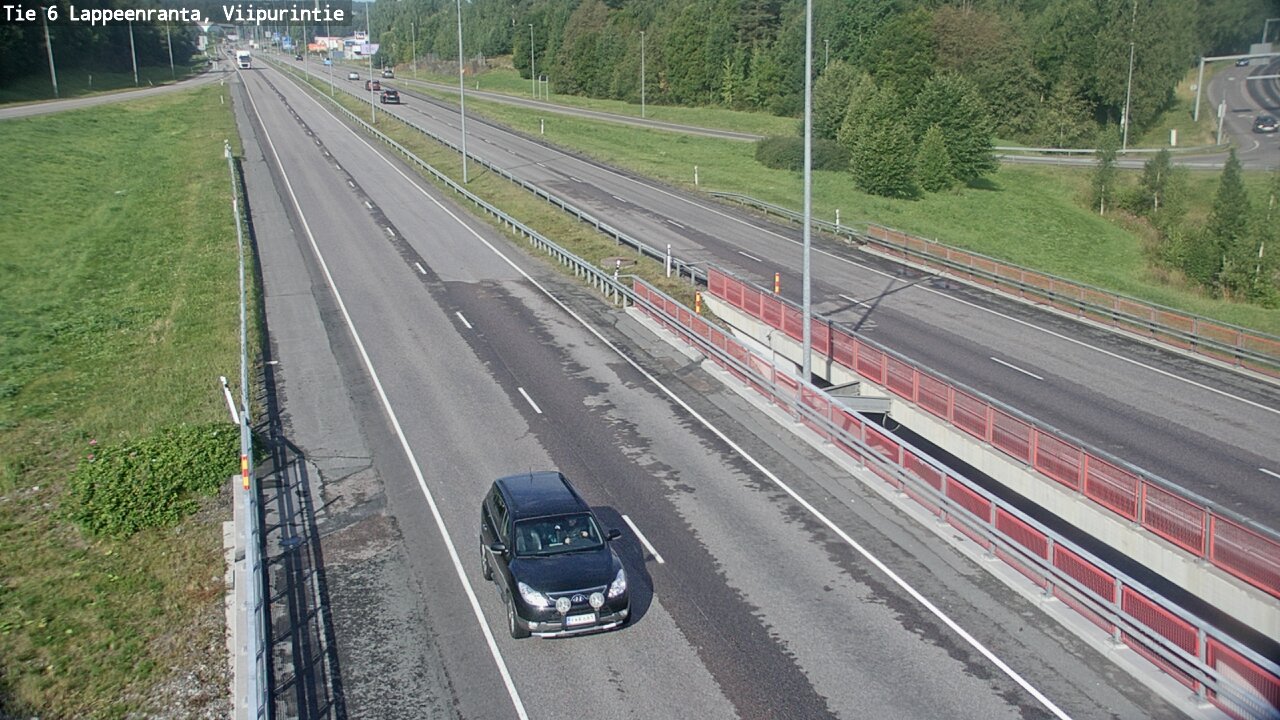 Weather Camera Image Road 6 Lappeenranta, Viipurintie, Lappeenranta, Etelä-Karjala